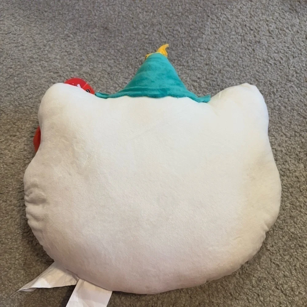 Hello Kitty Large 3D Pillow Christmas Plush NEW